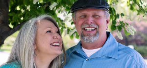 Couple with Digital Dentures