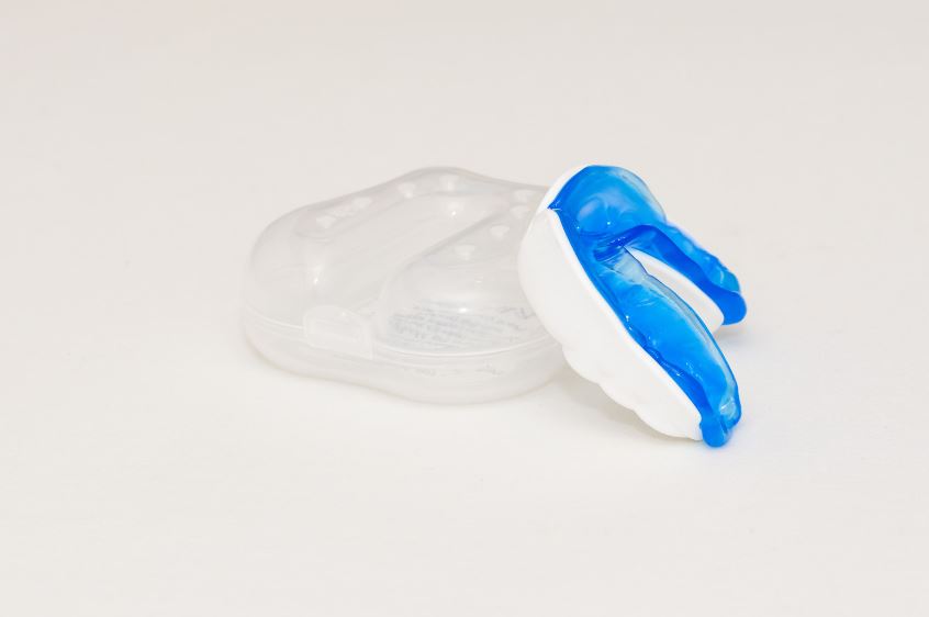 Blue Sport Mouth Guard - Changing Smiles Denture & Implant Center